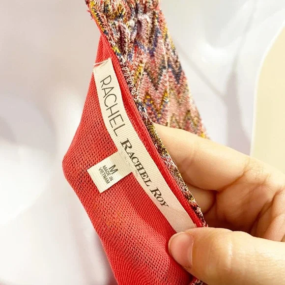 RACHEL Rachel Roy Polynesian Paradise Top Pink M - Picture 8 of 10